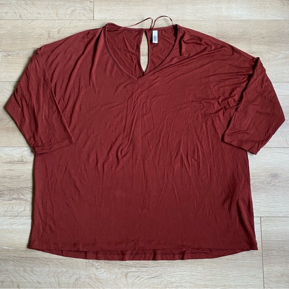 Soyaconcept 3/4 sleeve shirt Lyocell blend large soft & stretchy - Picture 2 of 7